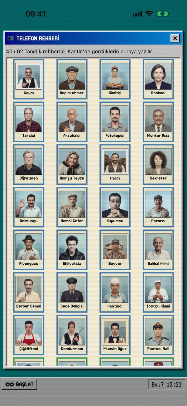 Telefon Rehberi: Tanıdıkların portreleri, 40 / 62.